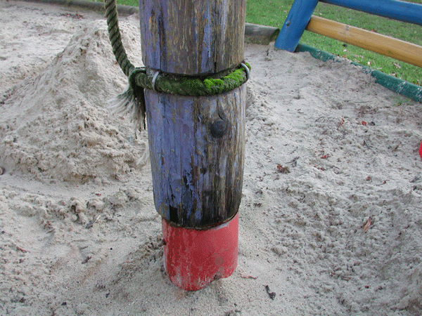 Wenn konstruktiver Holzschutz langfristig wirken muß, ist Weitsicht nötig!